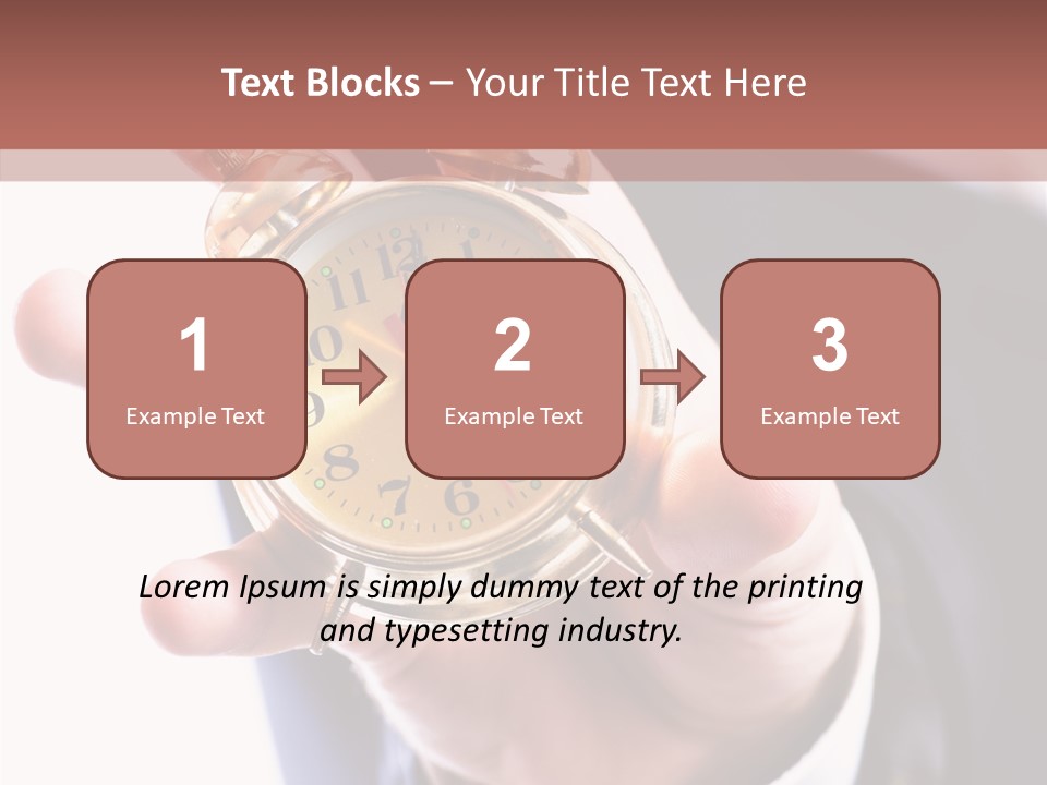 Small Object Timer PowerPoint Template