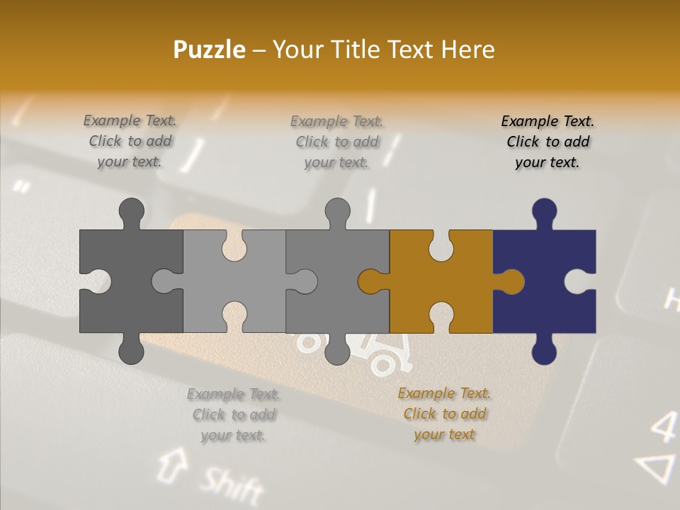 Mobile Global Van PowerPoint Template