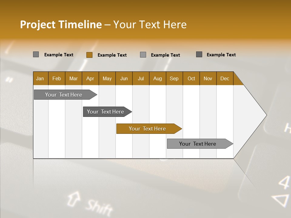Mobile Global Van PowerPoint Template
