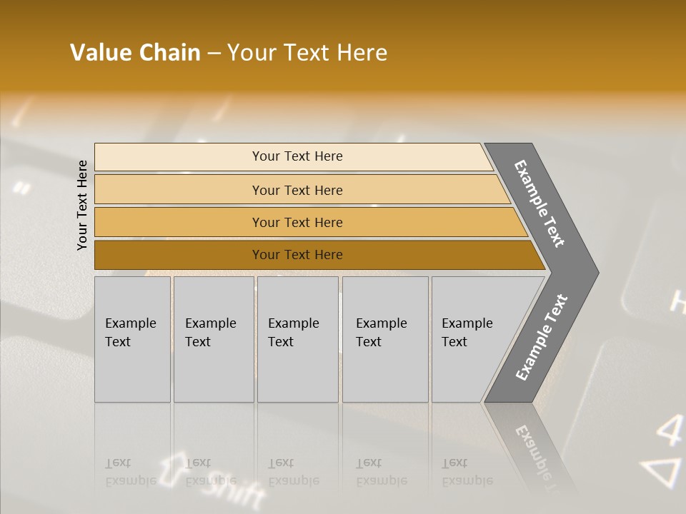 Mobile Global Van PowerPoint Template