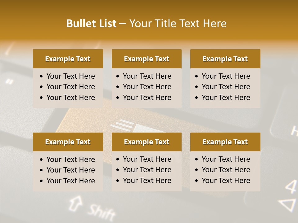 Mobile Global Van PowerPoint Template