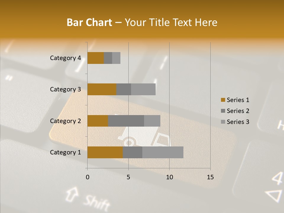 Mobile Global Van PowerPoint Template
