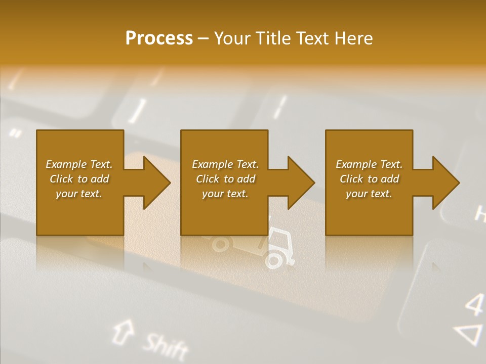 Mobile Global Van PowerPoint Template