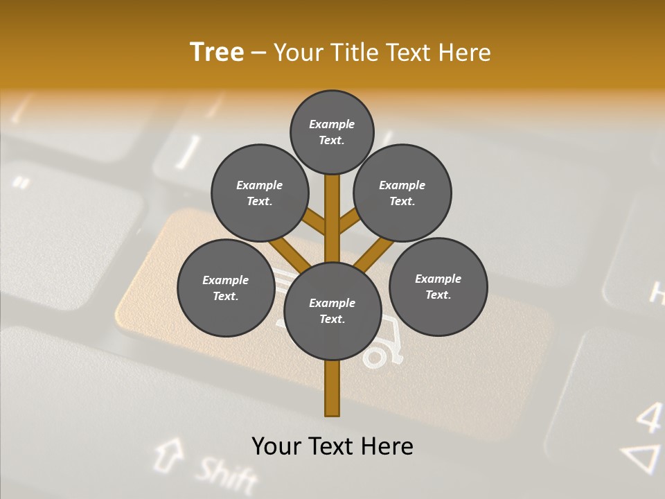 Mobile Global Van PowerPoint Template