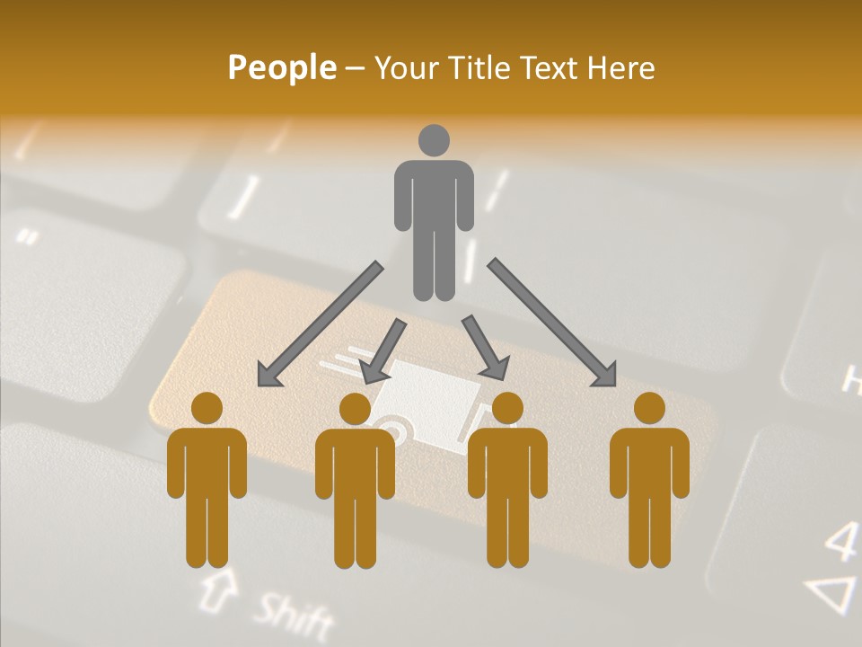 Mobile Global Van PowerPoint Template