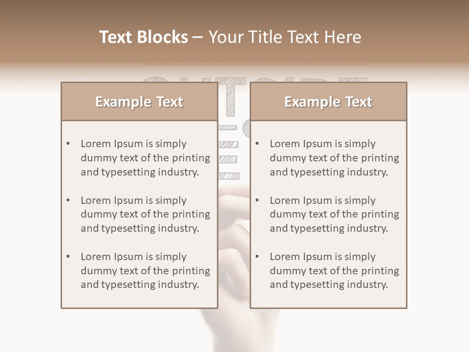 Transparent Image Person PowerPoint Template