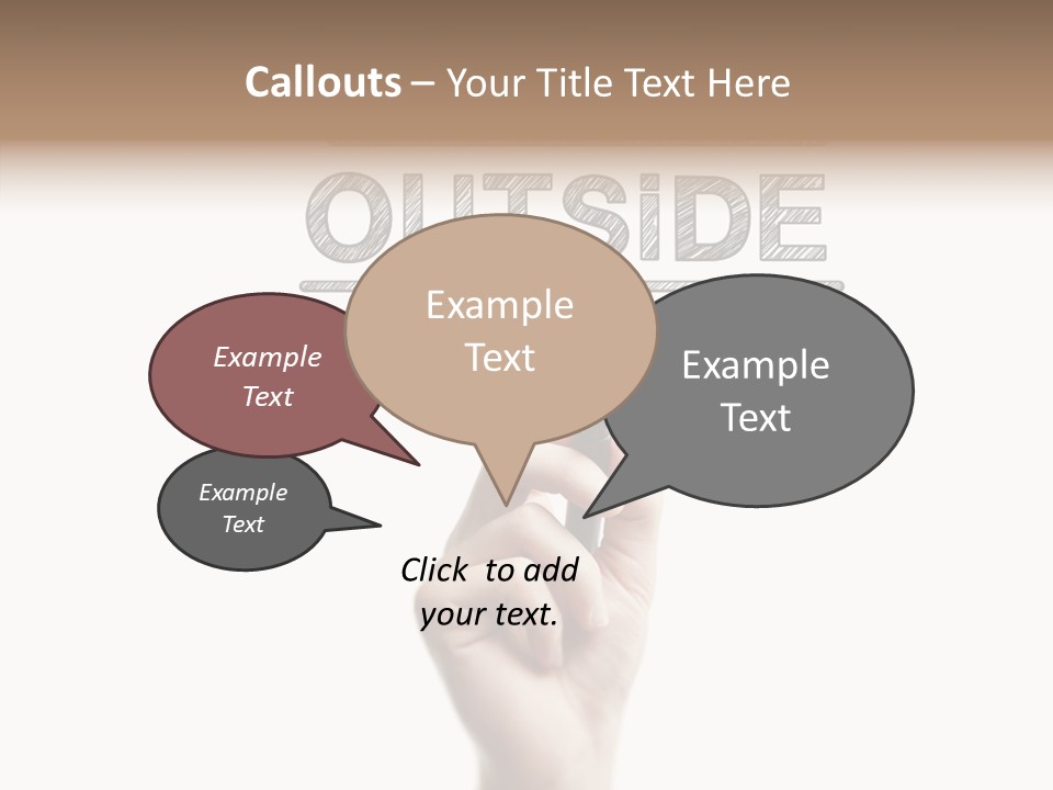 Transparent Image Person PowerPoint Template