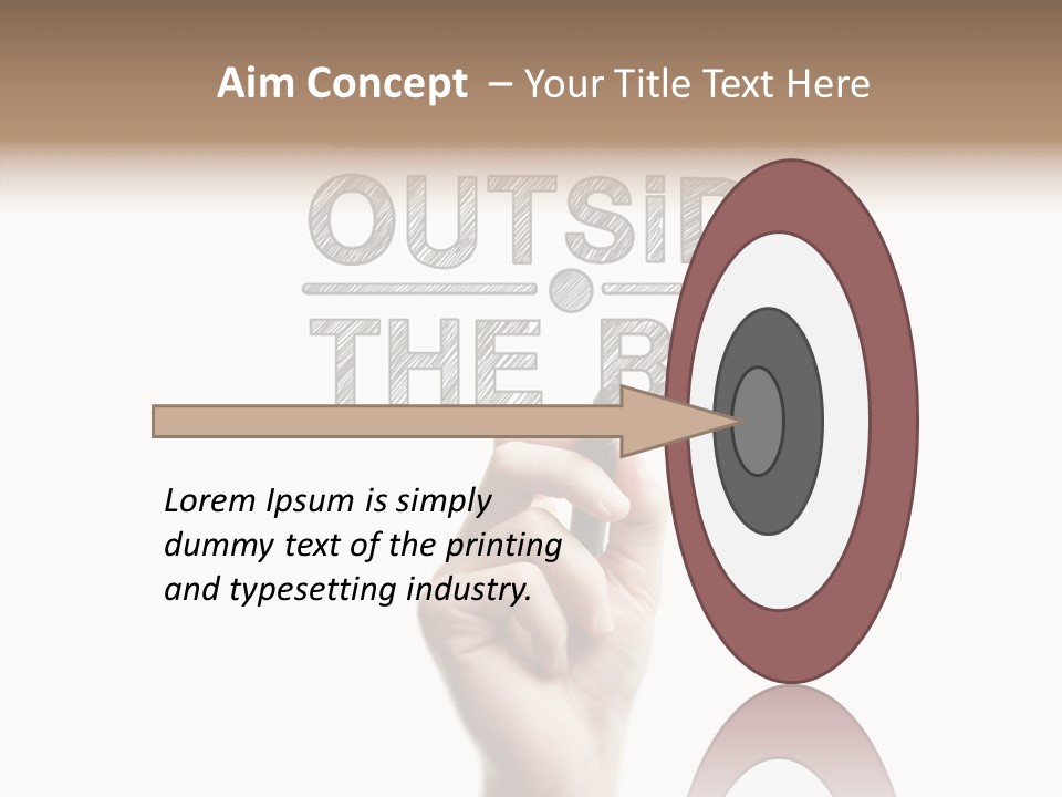 Transparent Image Person PowerPoint Template