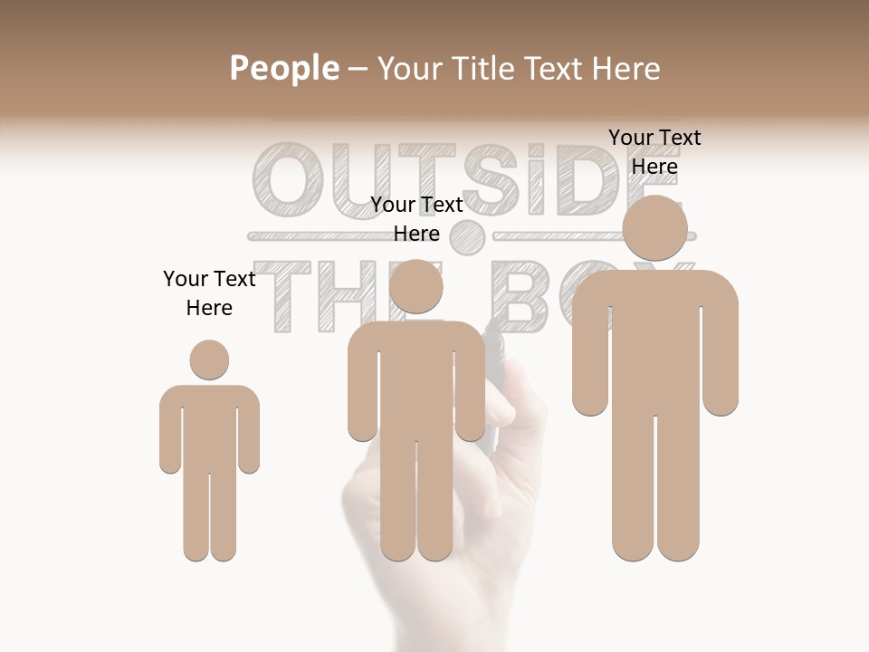 Transparent Image Person PowerPoint Template