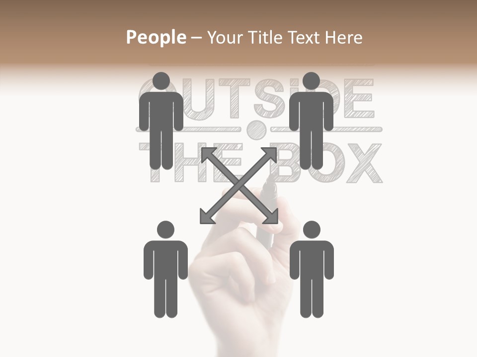 Transparent Image Person PowerPoint Template