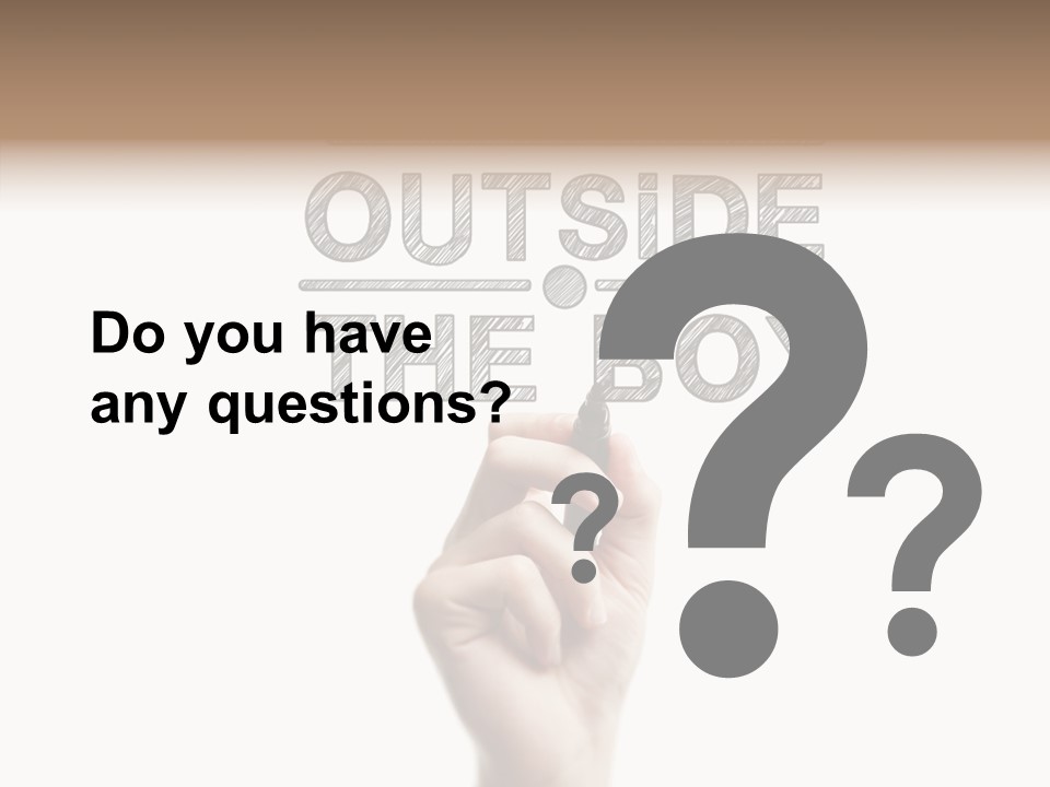 Transparent Image Person PowerPoint Template