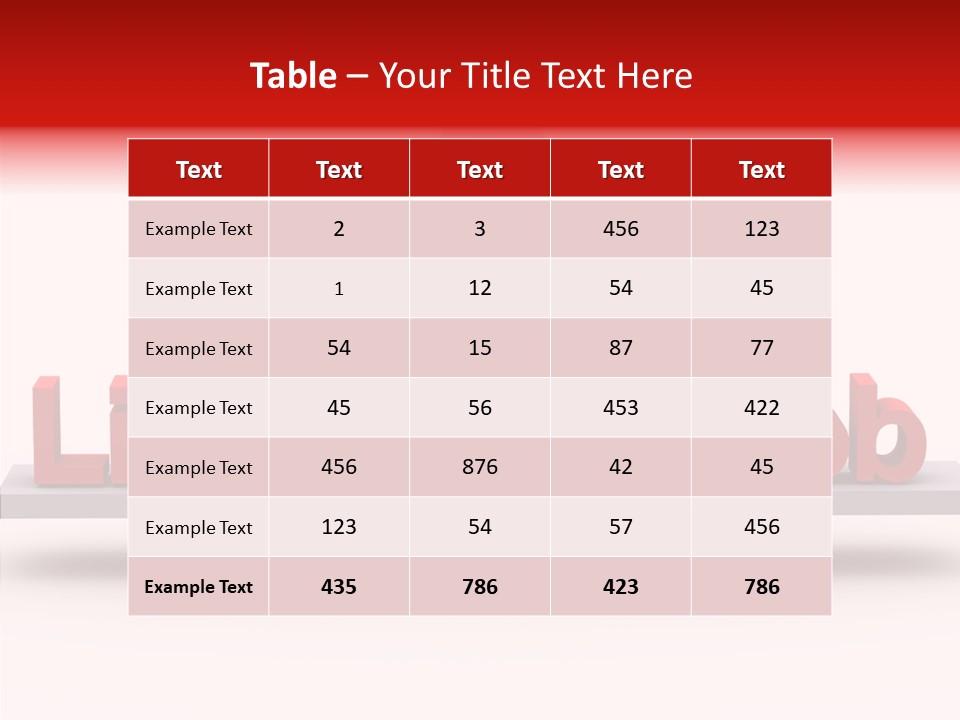 Standing Active Posing PowerPoint Template