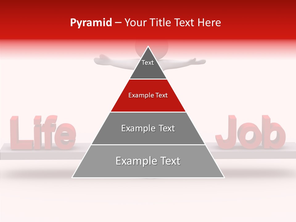 Standing Active Posing PowerPoint Template