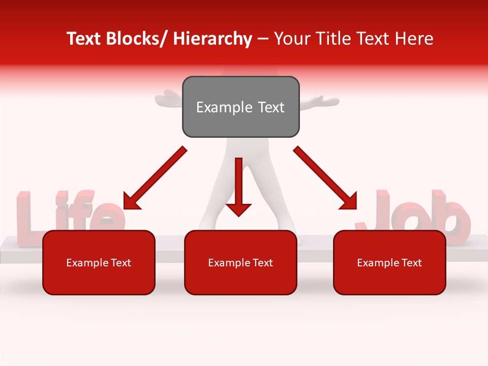 Standing Active Posing PowerPoint Template