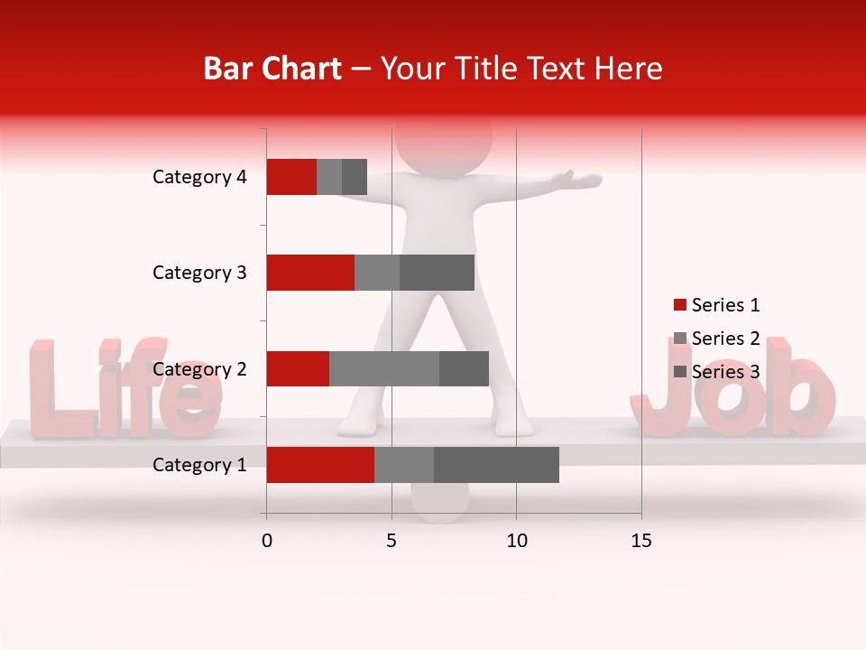 Standing Active Posing PowerPoint Template