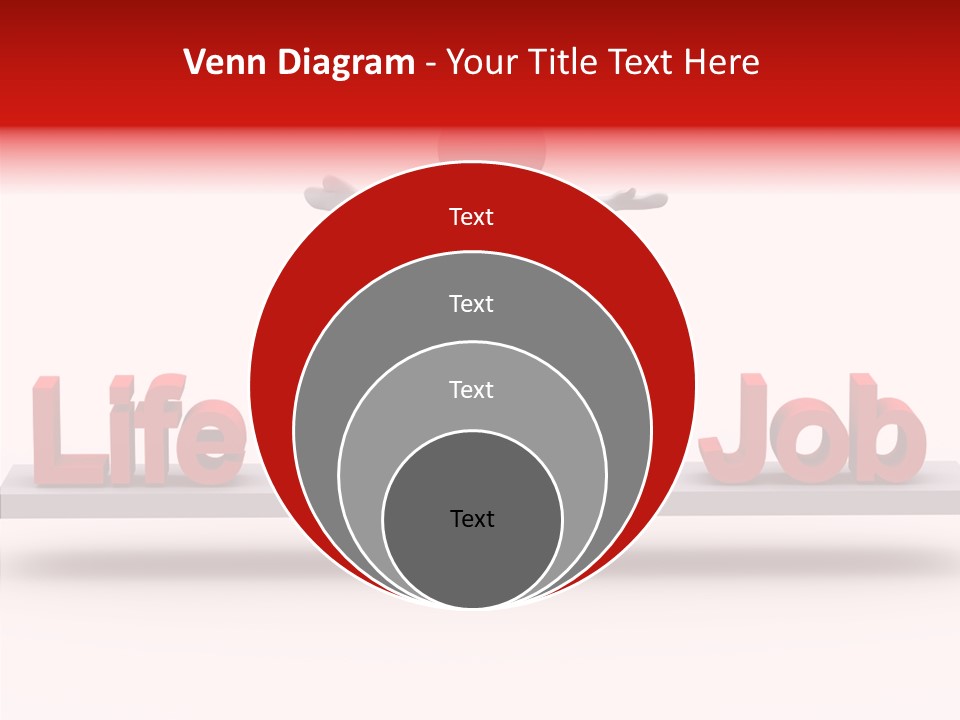 Standing Active Posing PowerPoint Template