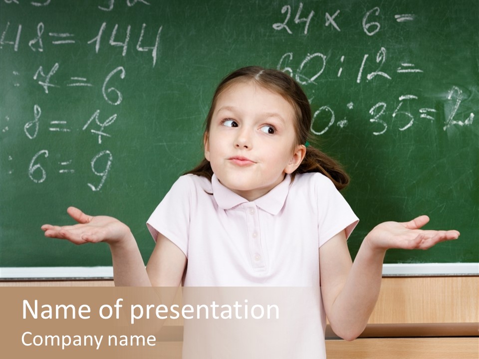 Lack Of Knowledge Learn Photography PowerPoint Template