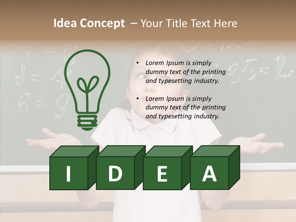 Lack Of Knowledge Learn Photography PowerPoint Template