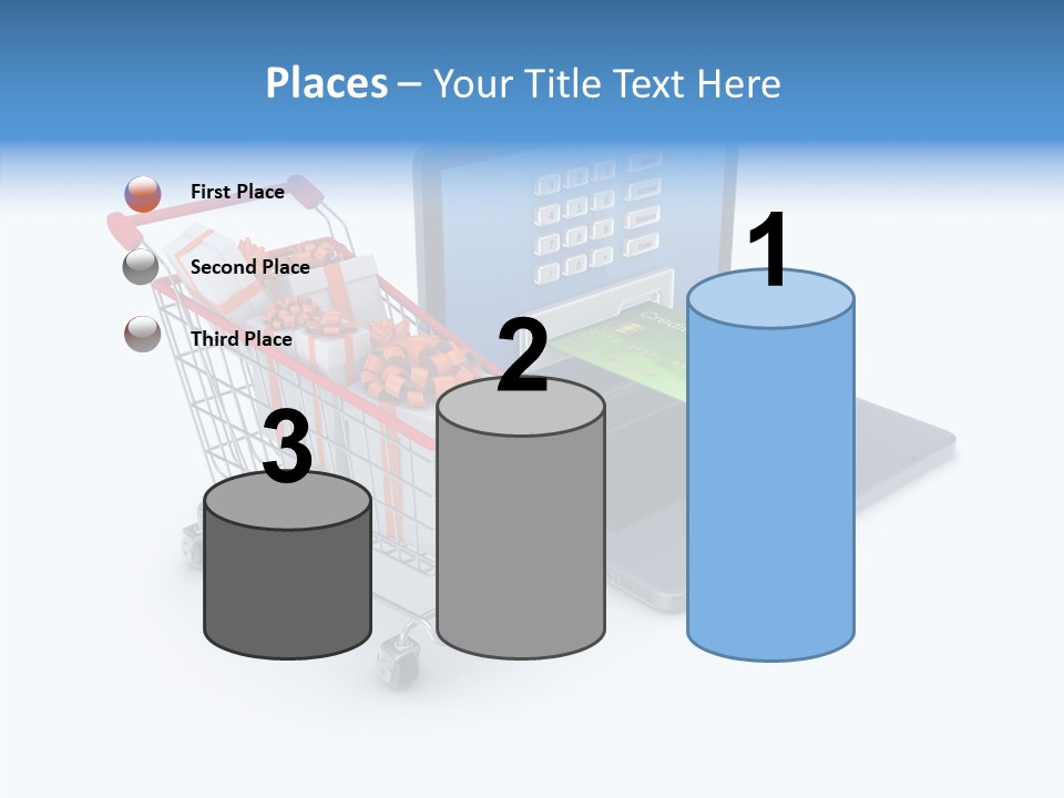 Gift Transport Discount PowerPoint Template