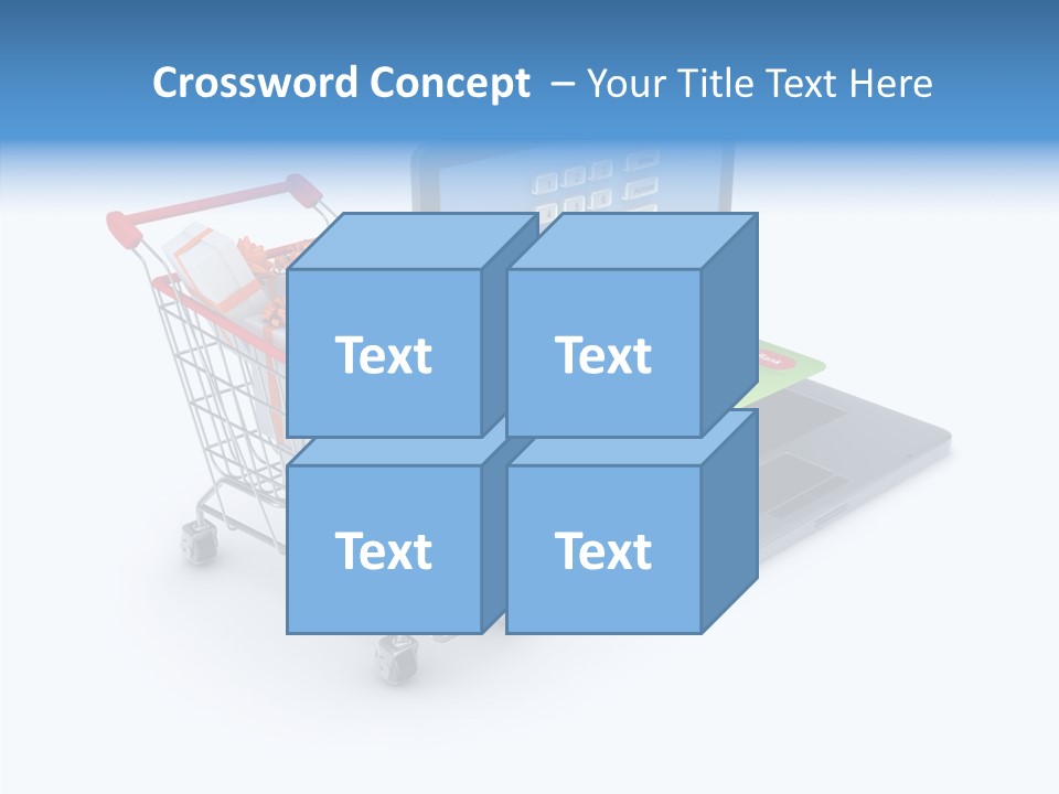 Gift Transport Discount PowerPoint Template