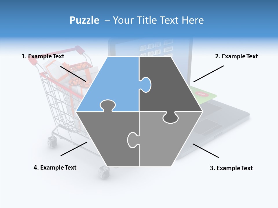 Gift Transport Discount PowerPoint Template