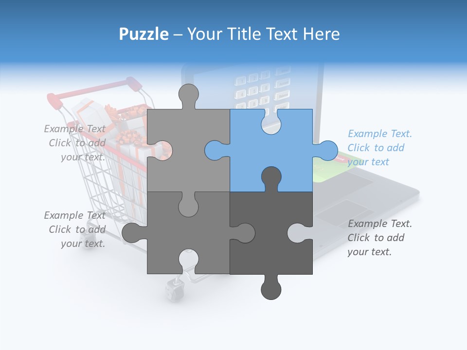 Gift Transport Discount PowerPoint Template