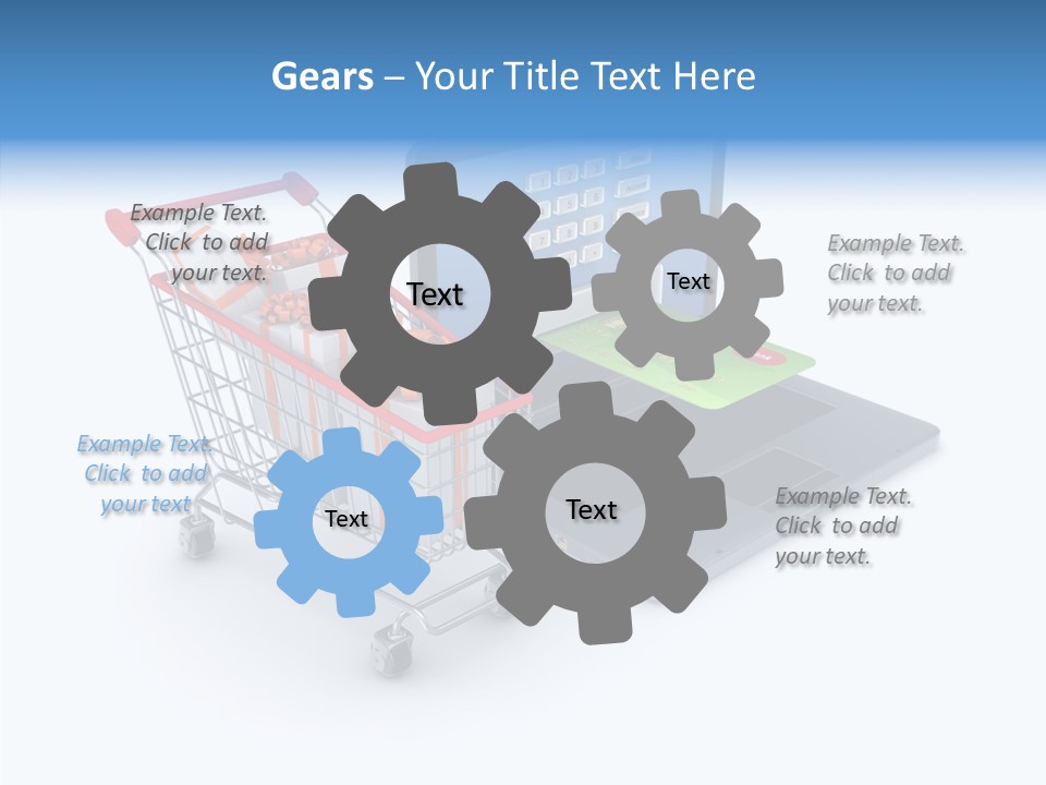 Gift Transport Discount PowerPoint Template