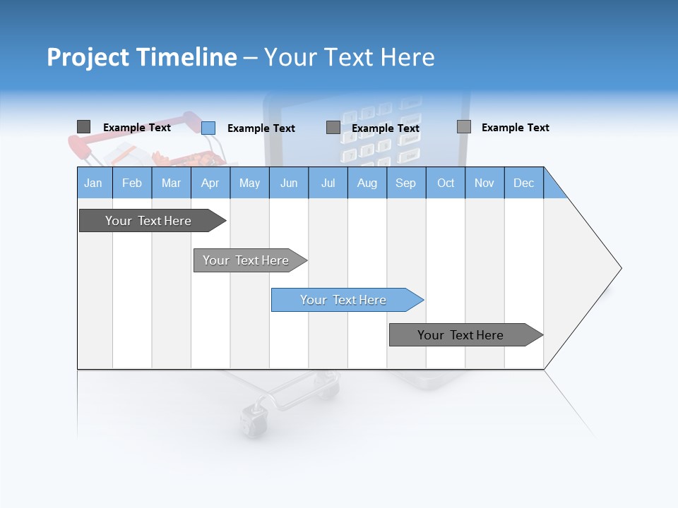 Gift Transport Discount PowerPoint Template