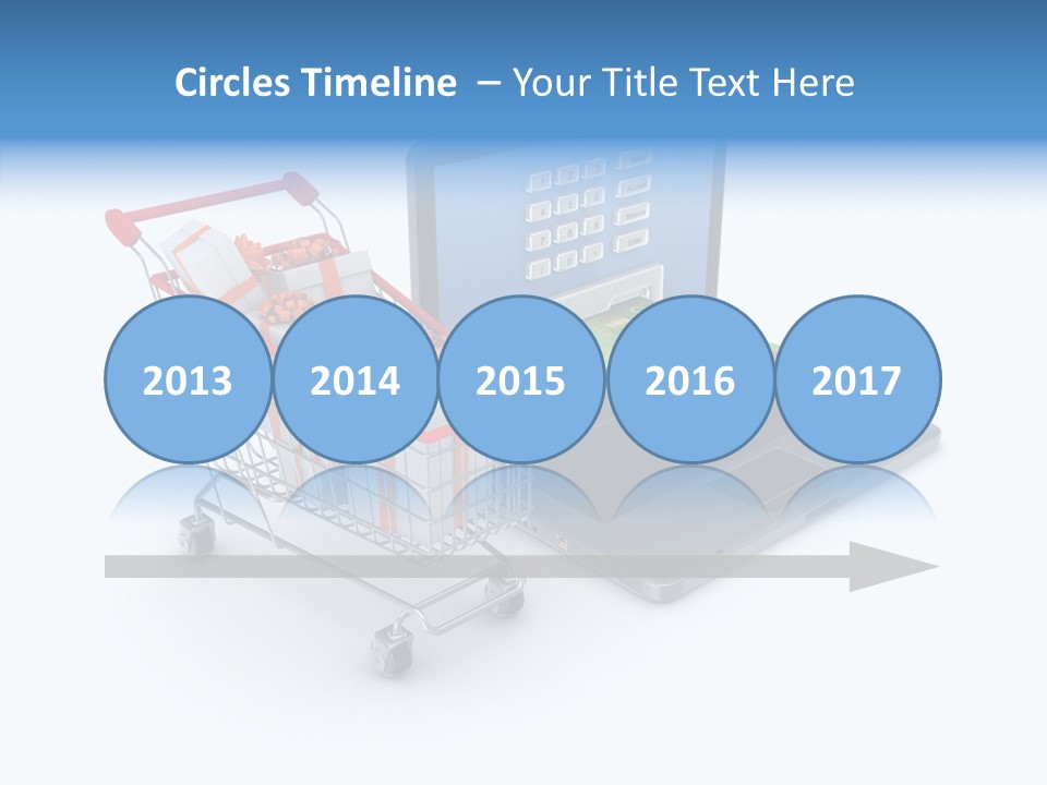 Gift Transport Discount PowerPoint Template