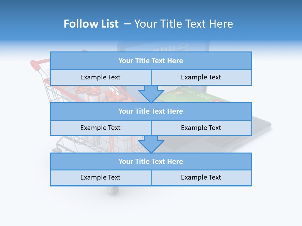 Gift Transport Discount PowerPoint Template