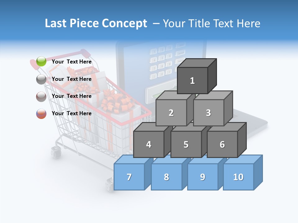 Gift Transport Discount PowerPoint Template