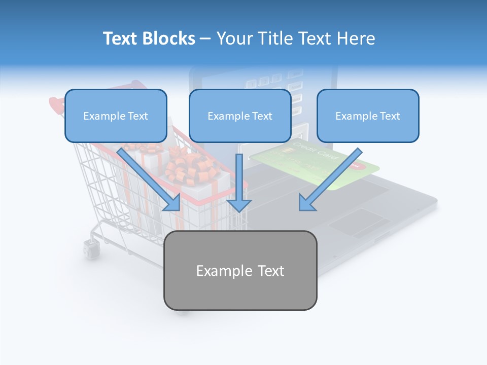 Gift Transport Discount PowerPoint Template