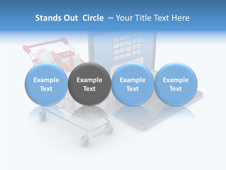 Gift Transport Discount PowerPoint Template