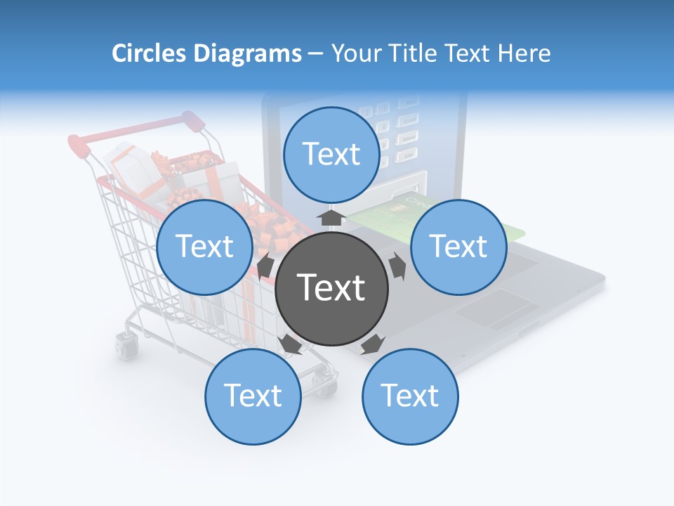 Gift Transport Discount PowerPoint Template