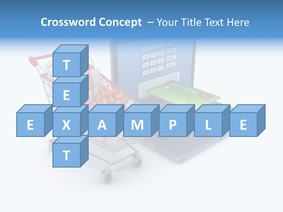 Gift Transport Discount PowerPoint Template