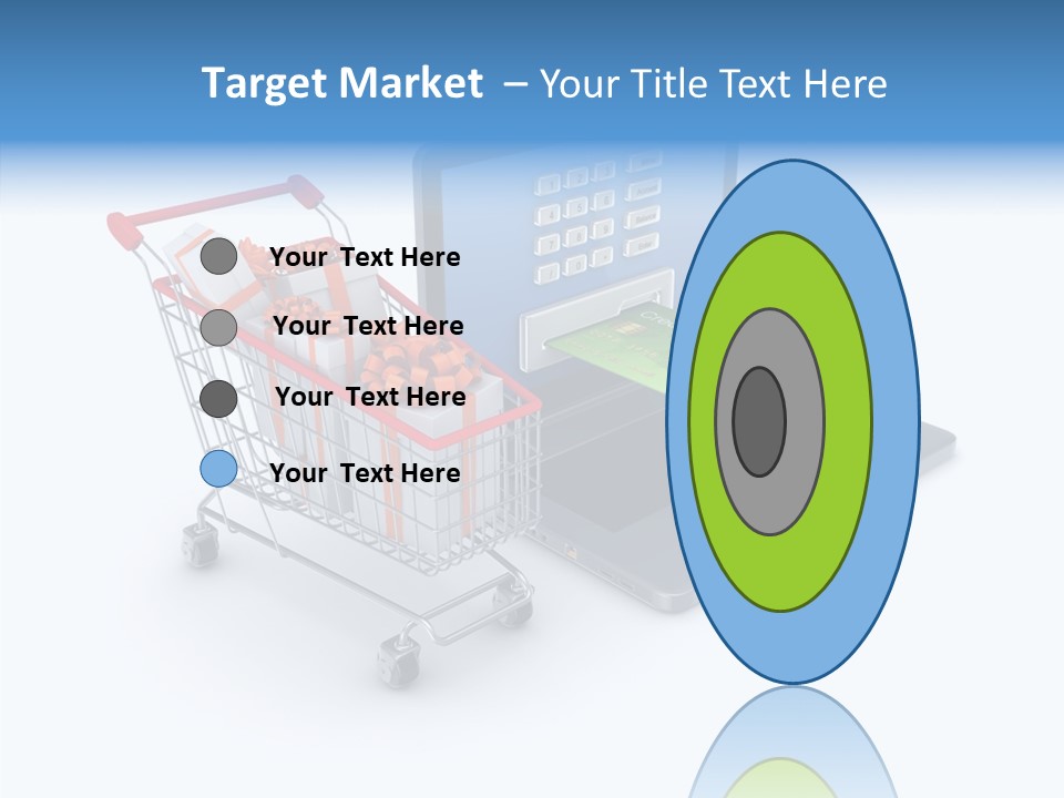 Gift Transport Discount PowerPoint Template