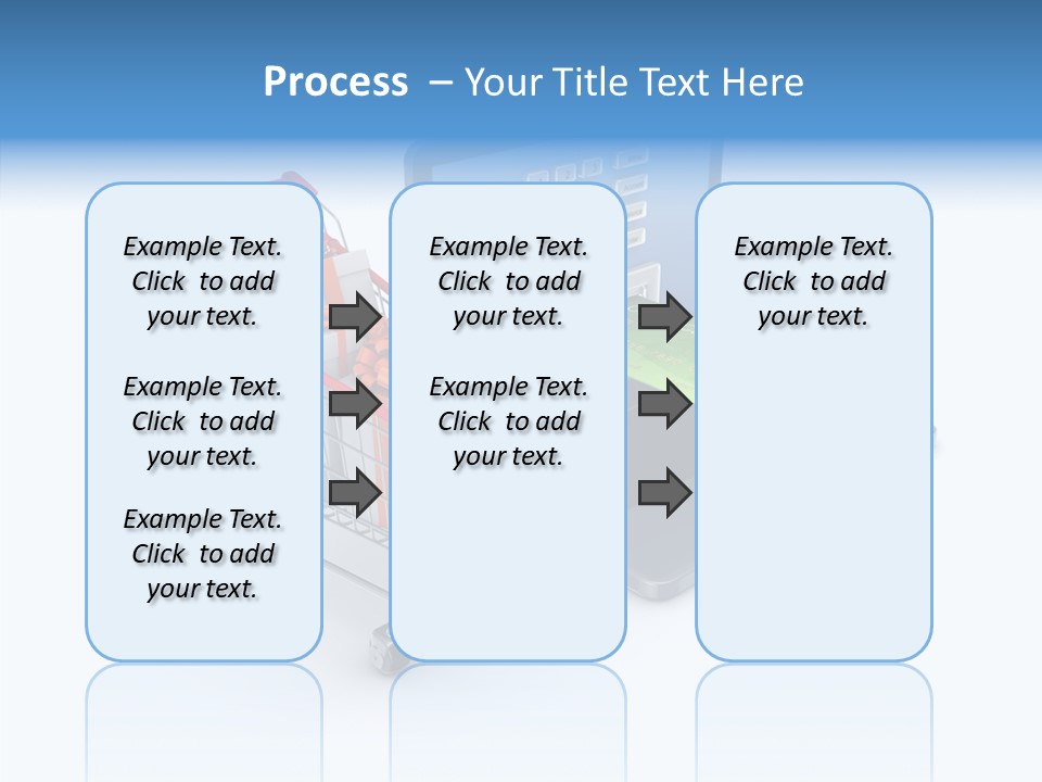 Gift Transport Discount PowerPoint Template