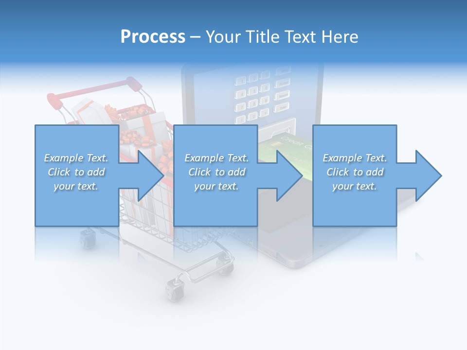 Gift Transport Discount PowerPoint Template