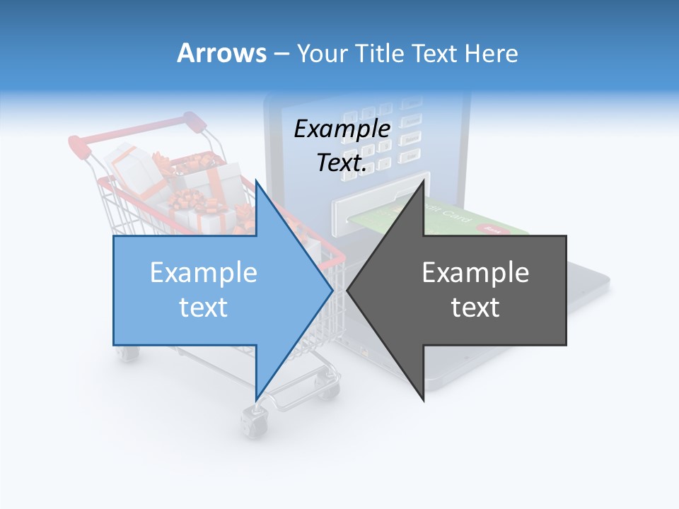 Gift Transport Discount PowerPoint Template