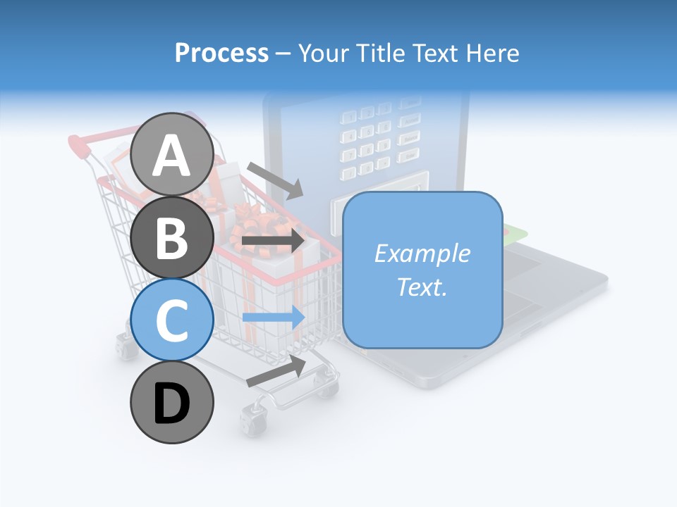Gift Transport Discount PowerPoint Template