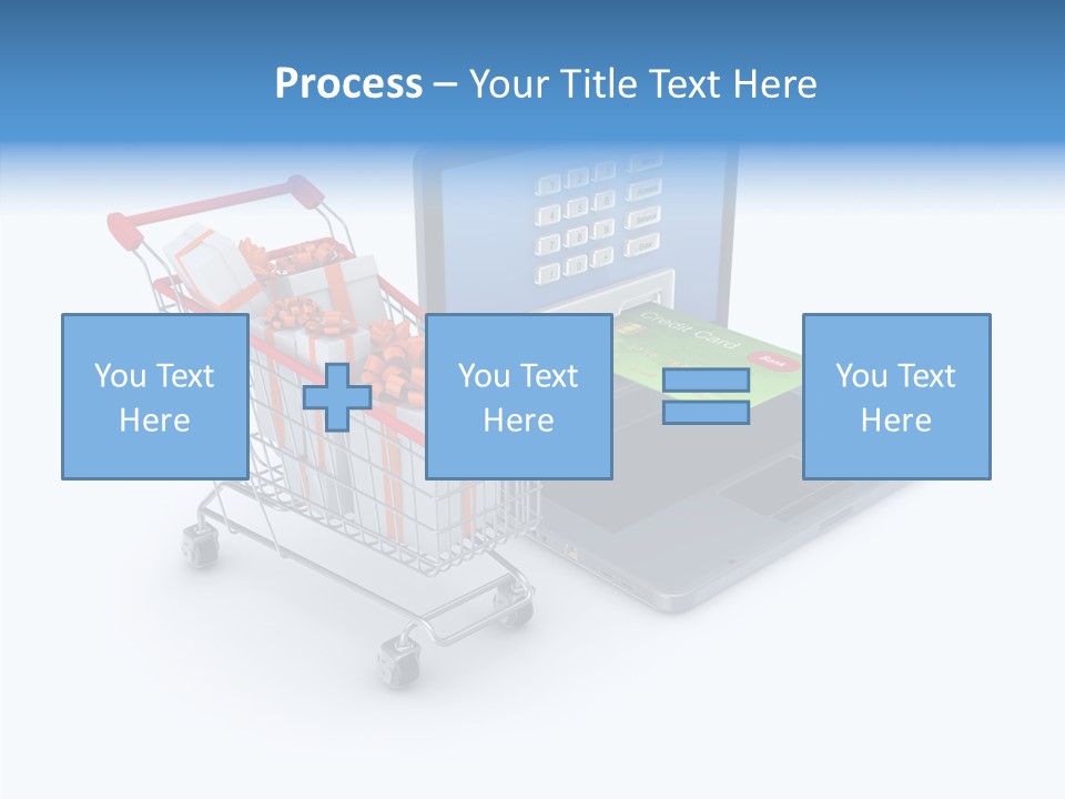 Gift Transport Discount PowerPoint Template