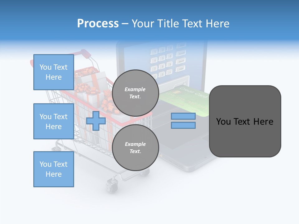 Gift Transport Discount PowerPoint Template
