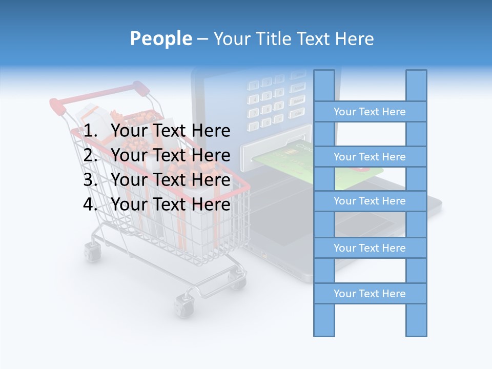 Gift Transport Discount PowerPoint Template