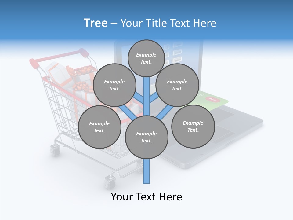 Gift Transport Discount PowerPoint Template