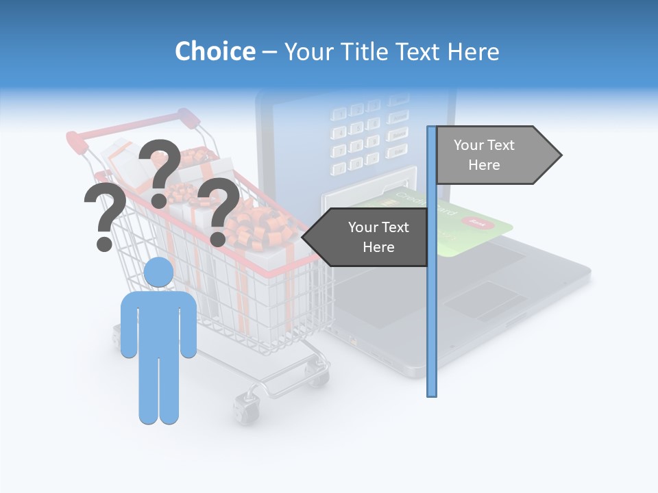 Gift Transport Discount PowerPoint Template