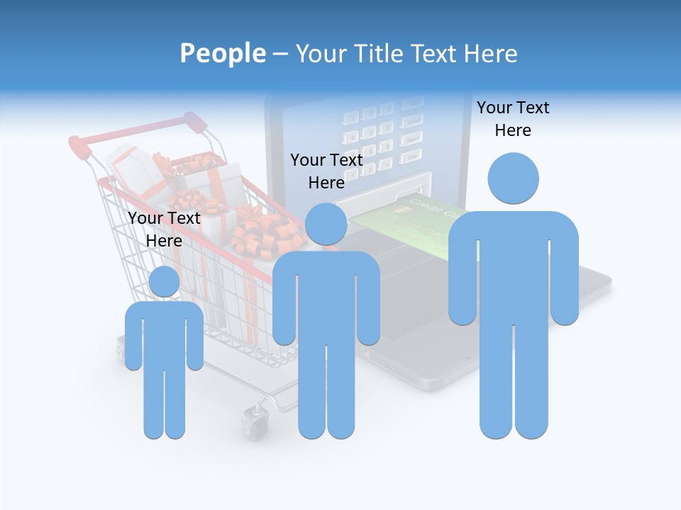 Gift Transport Discount PowerPoint Template