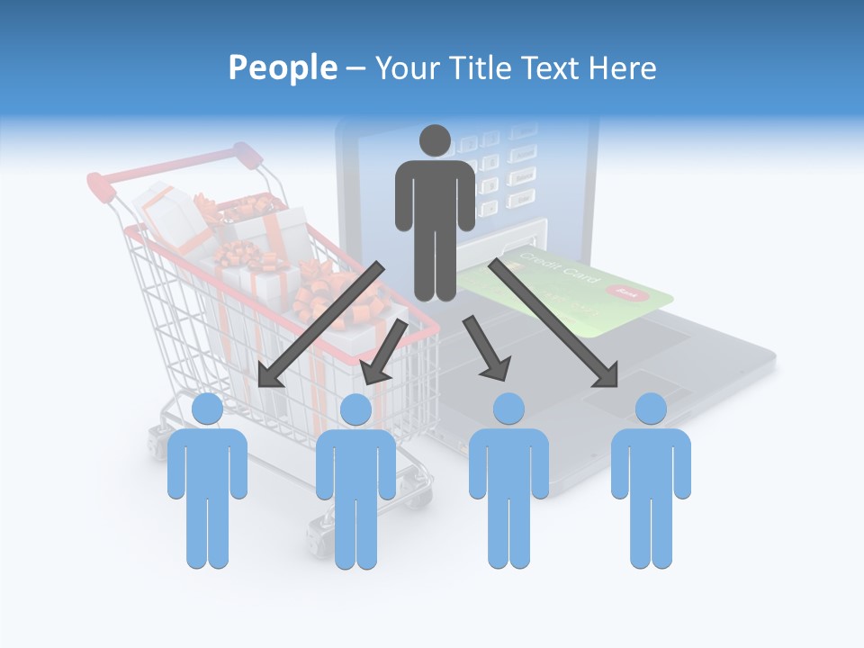 Gift Transport Discount PowerPoint Template