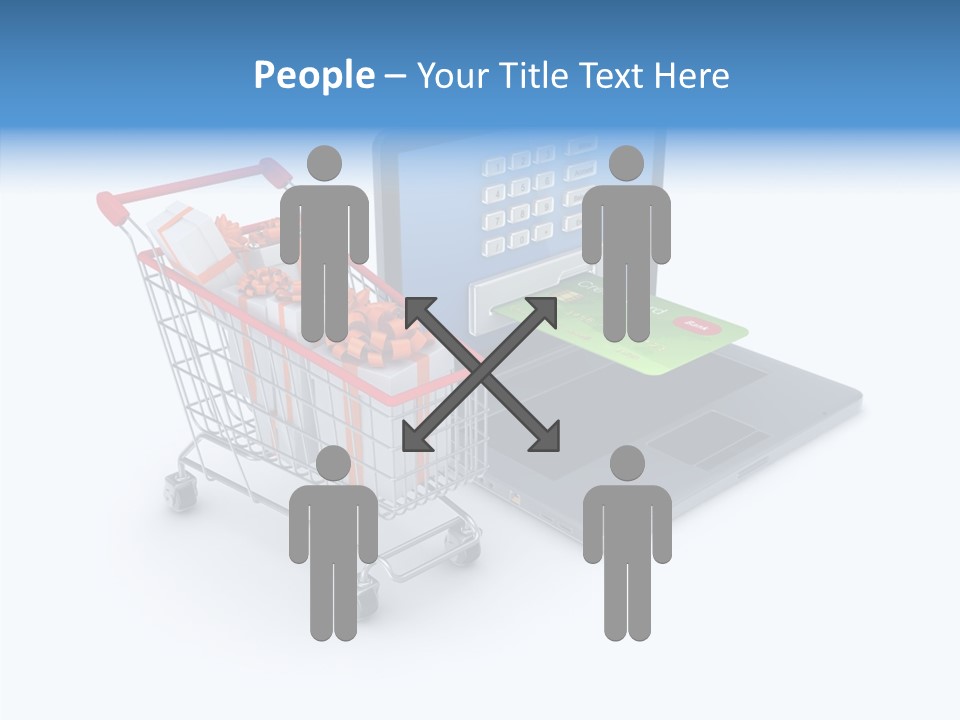 Gift Transport Discount PowerPoint Template