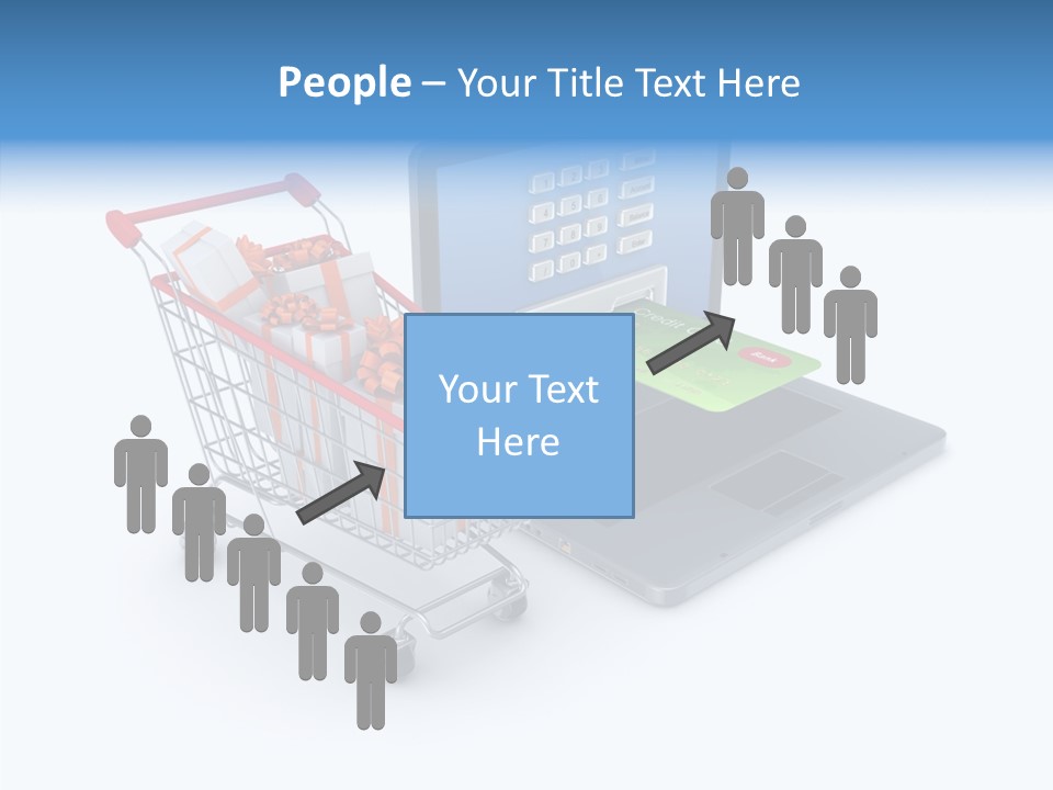 Gift Transport Discount PowerPoint Template