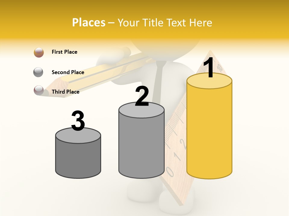 Worker Guy Engineer PowerPoint Template